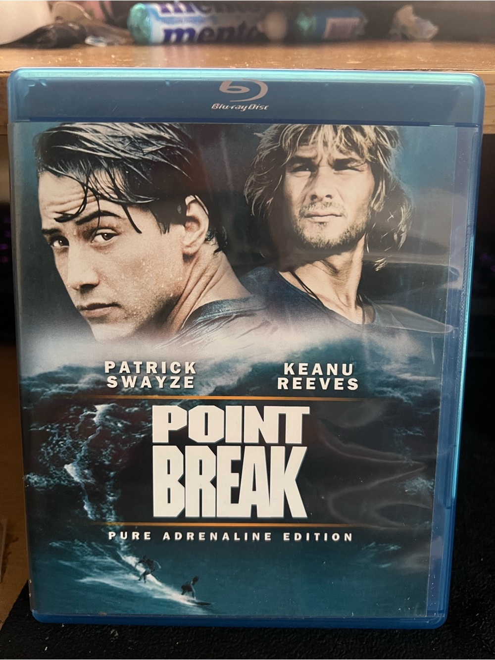 Fox Point Break Blu-ray Disc - Blue and White Artwork